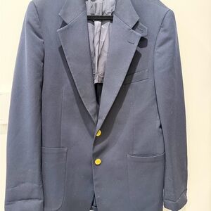 Cartier Navy Blazer with Gold Buttons